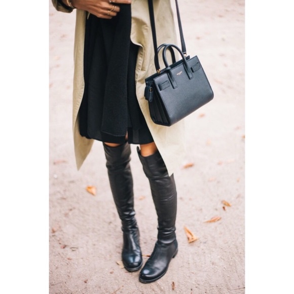 NWT Stuart Weitzman 5050 Black Nappa Boots - Picture 8 of 8